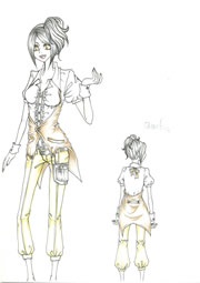 Cafe lady